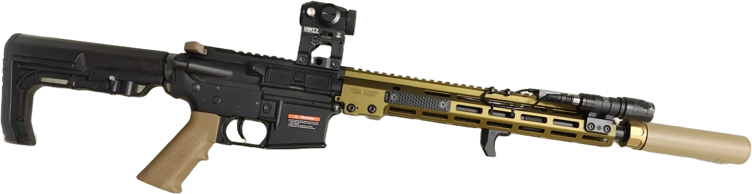 Основное оружие сборки — AR 15