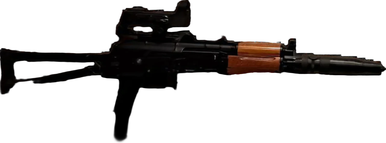Основное оружие сборки — акс-74у