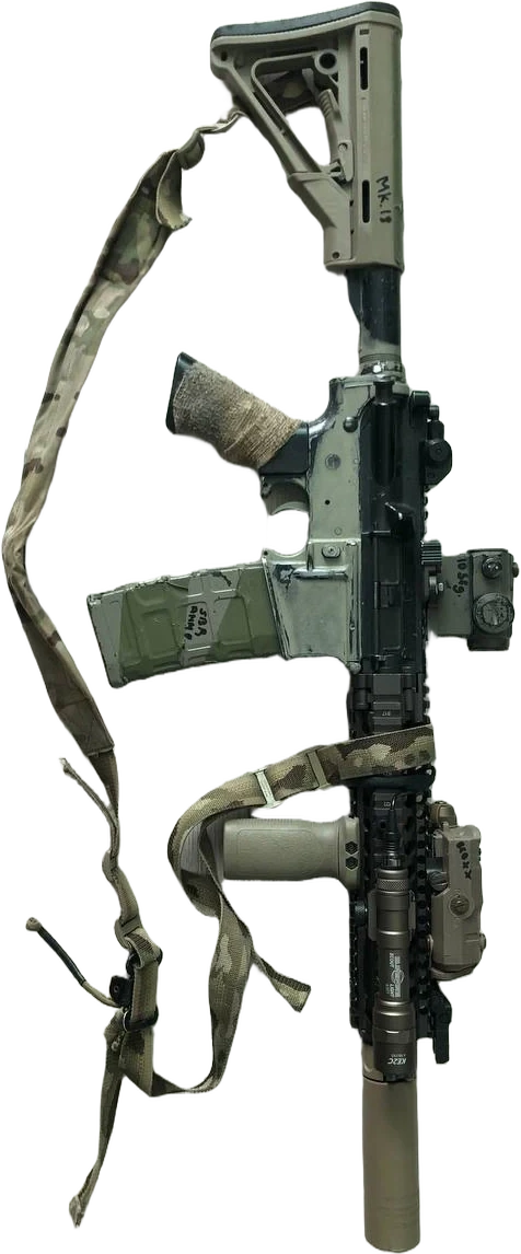Основное оружие сборки — MK18