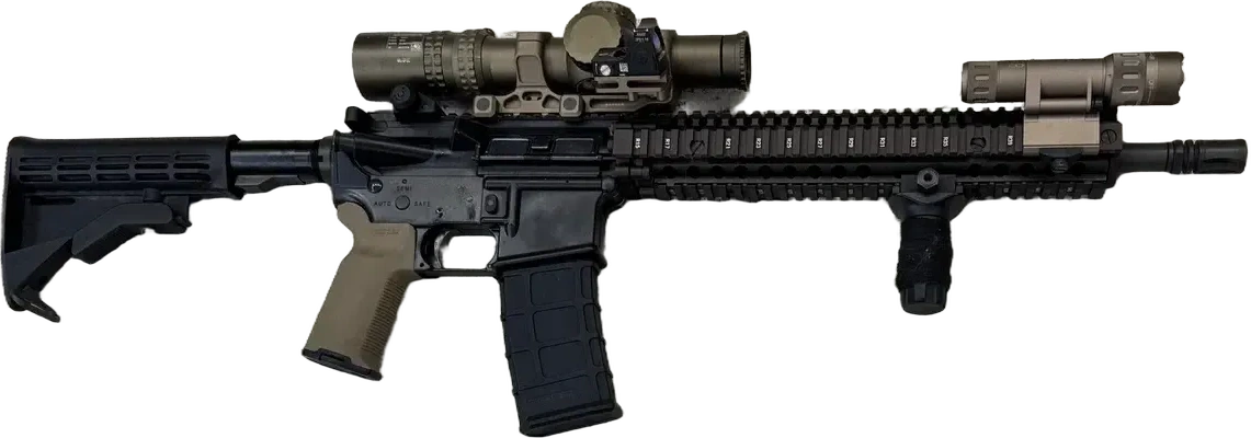 Основное оружие сборки — BLOCK 2 MK18 GHK