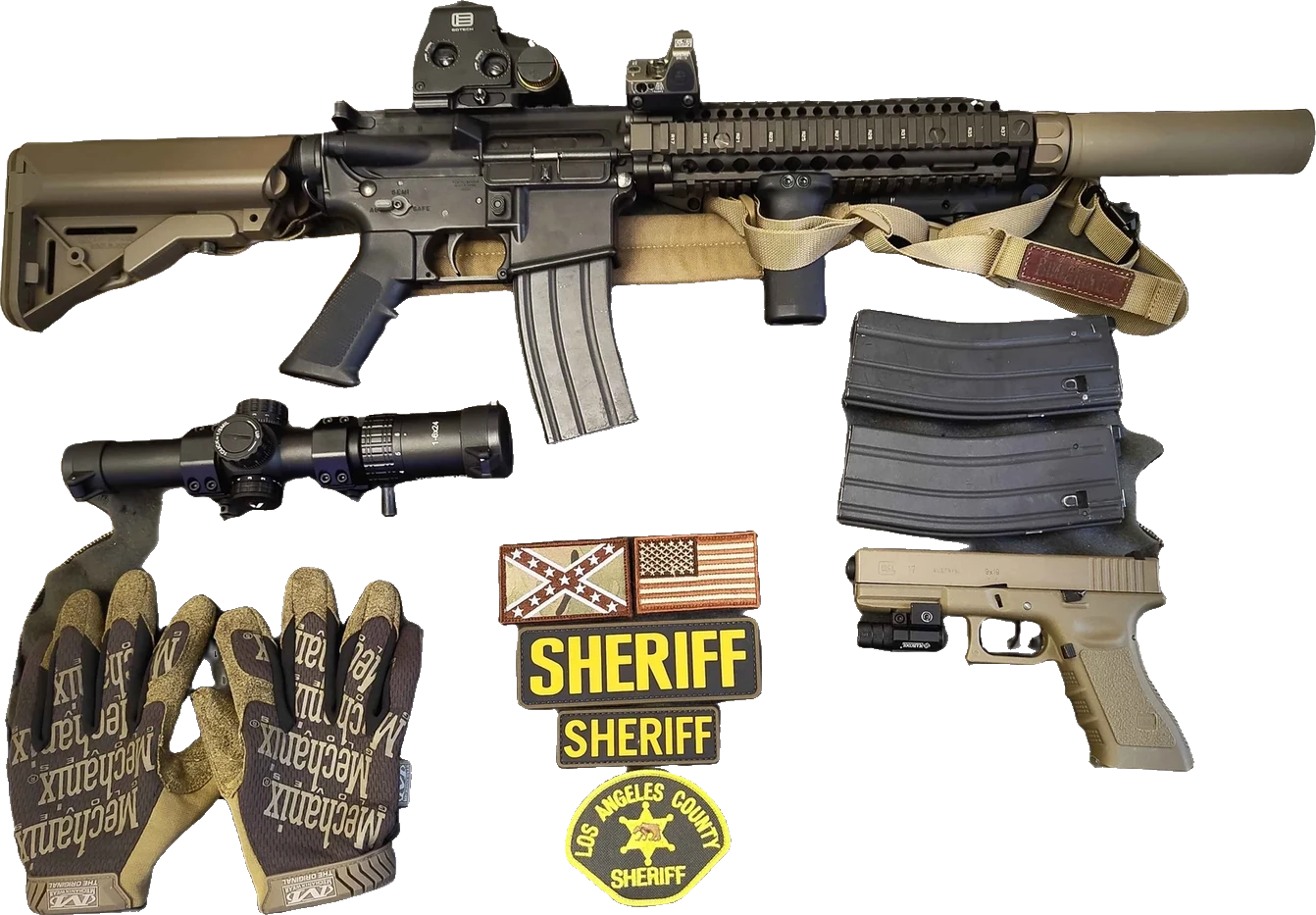 Вторичное оружие сборки — WE GLOCK 17 GEN 4