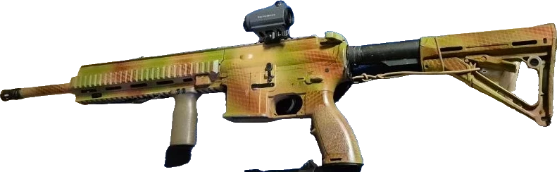 Основное оружие сборки — HK416 (M27 IAR)