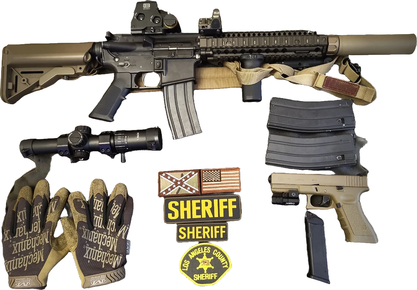 Основное оружие сборки — TM MWS MK18 MOD 0