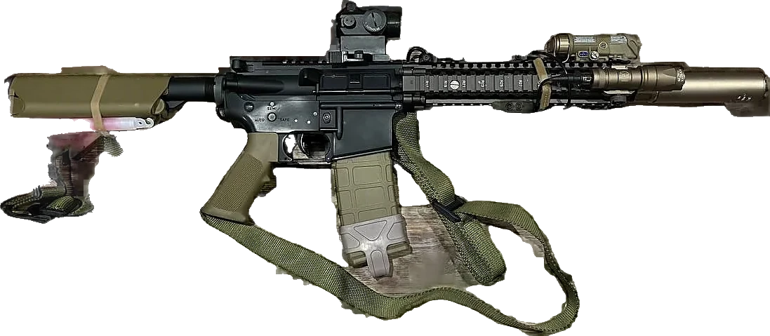 Основное оружие сборки — M4A1 East Crane