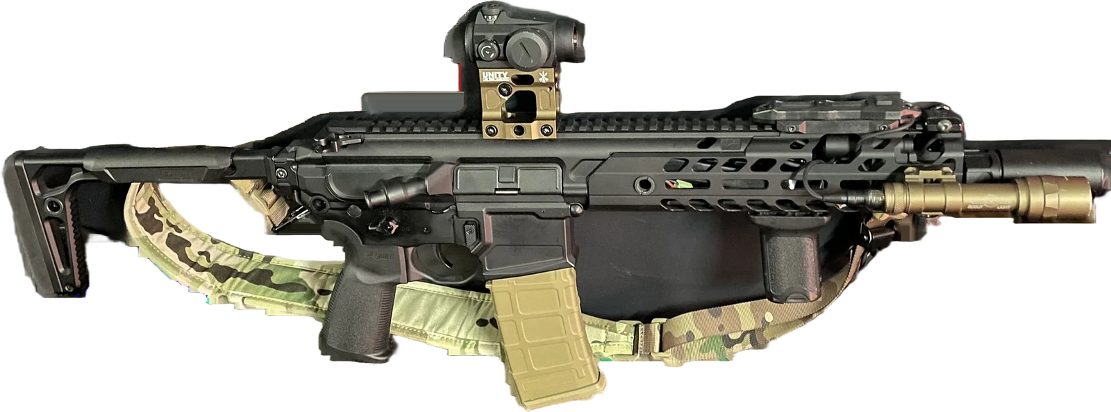 Основное оружие сборки — Sig MCX E&C