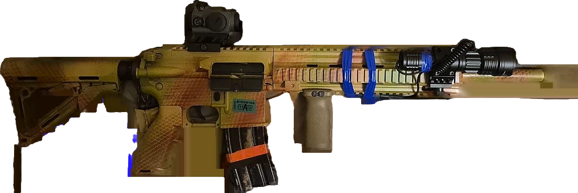 Основное оружие сборки — M27 IAR (Ukraine edition)