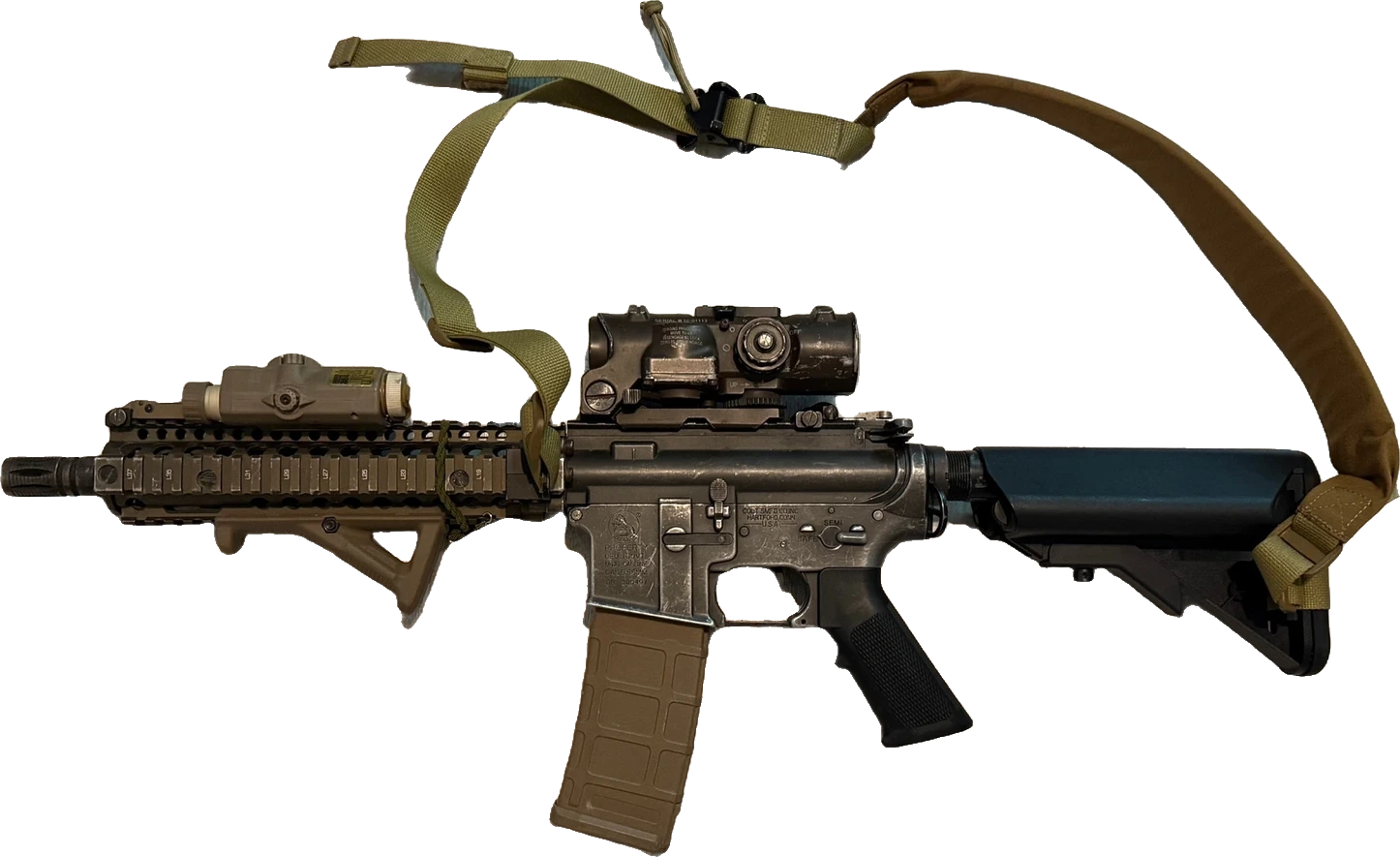 Основное оружие сборки — MK18