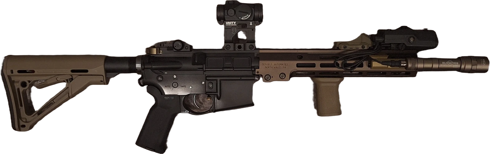 Основное оружие сборки — M4 URG-I