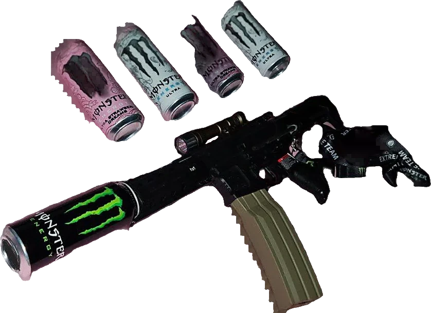 Основное оружие сборки — G&G ARP556 x Monster energy