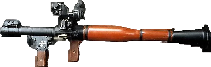 Вторичное оружие сборки — 3D rpg-7